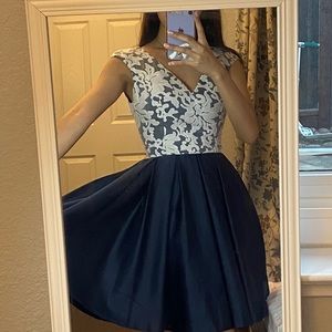 Navy blue Prom / homecoming dress